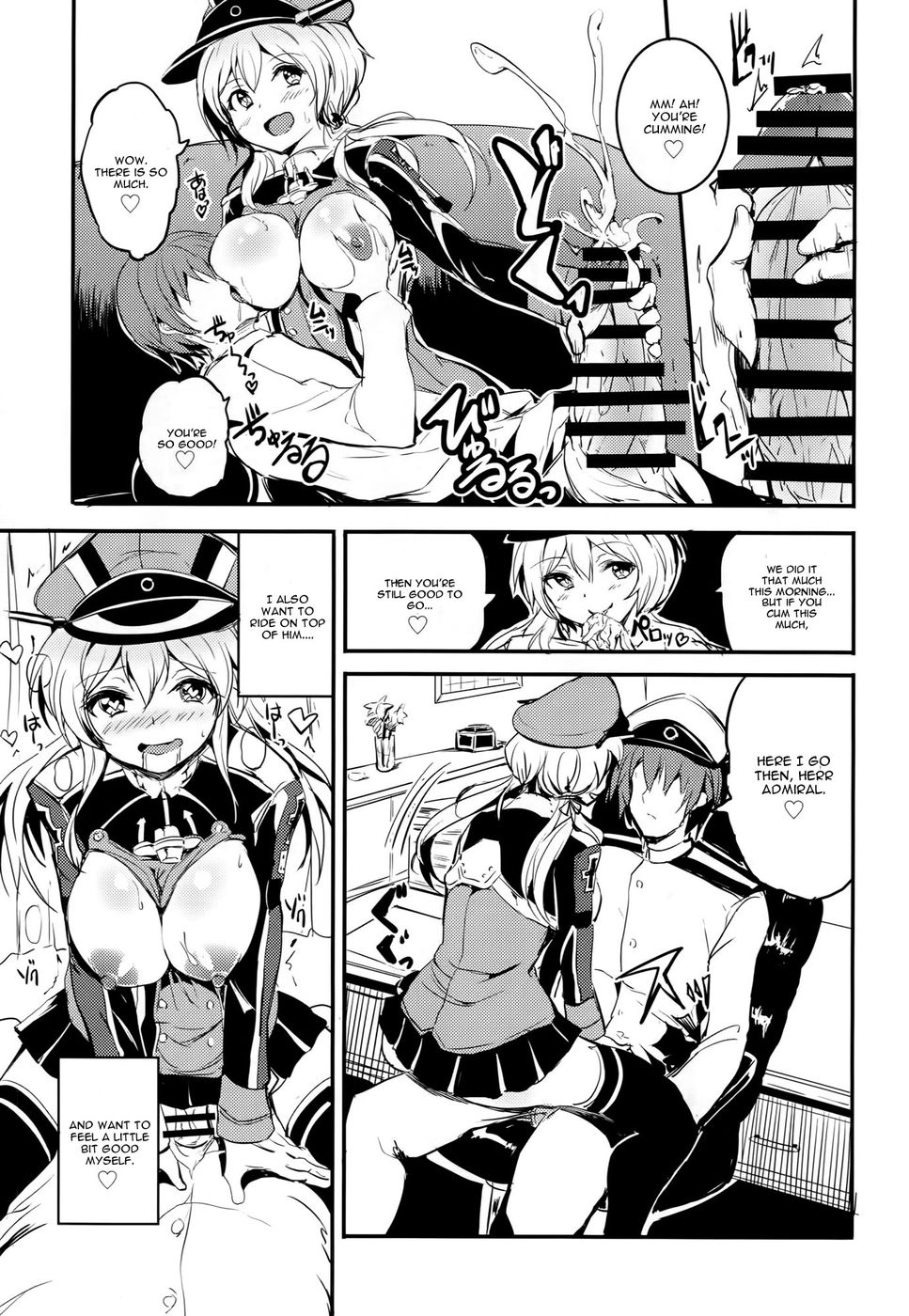 Hentai Manga Comic-Prinz Eugen no Ichinichi-Read-9